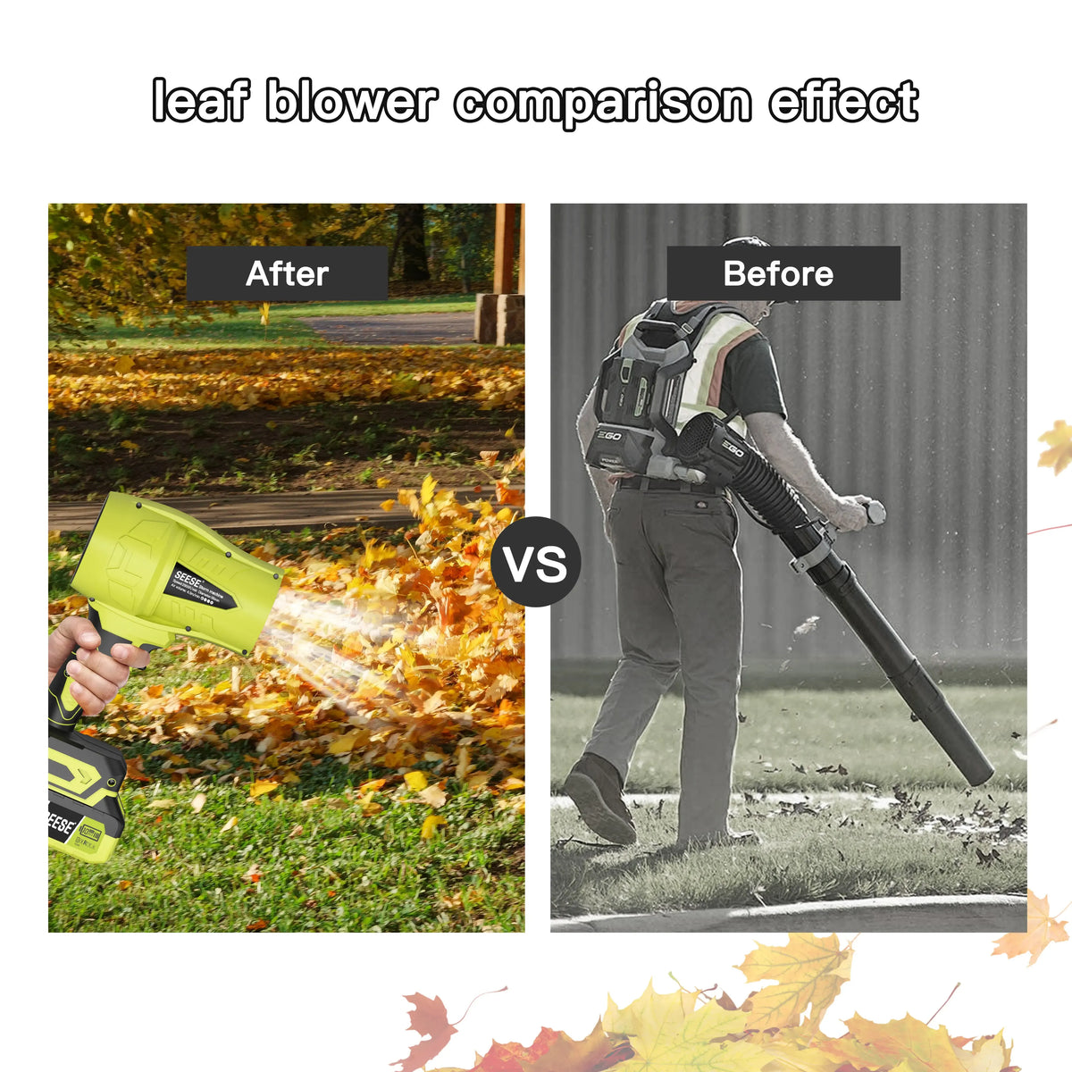 Cordless Turbo Jet Blower for Leaf Clearing & Car Drying